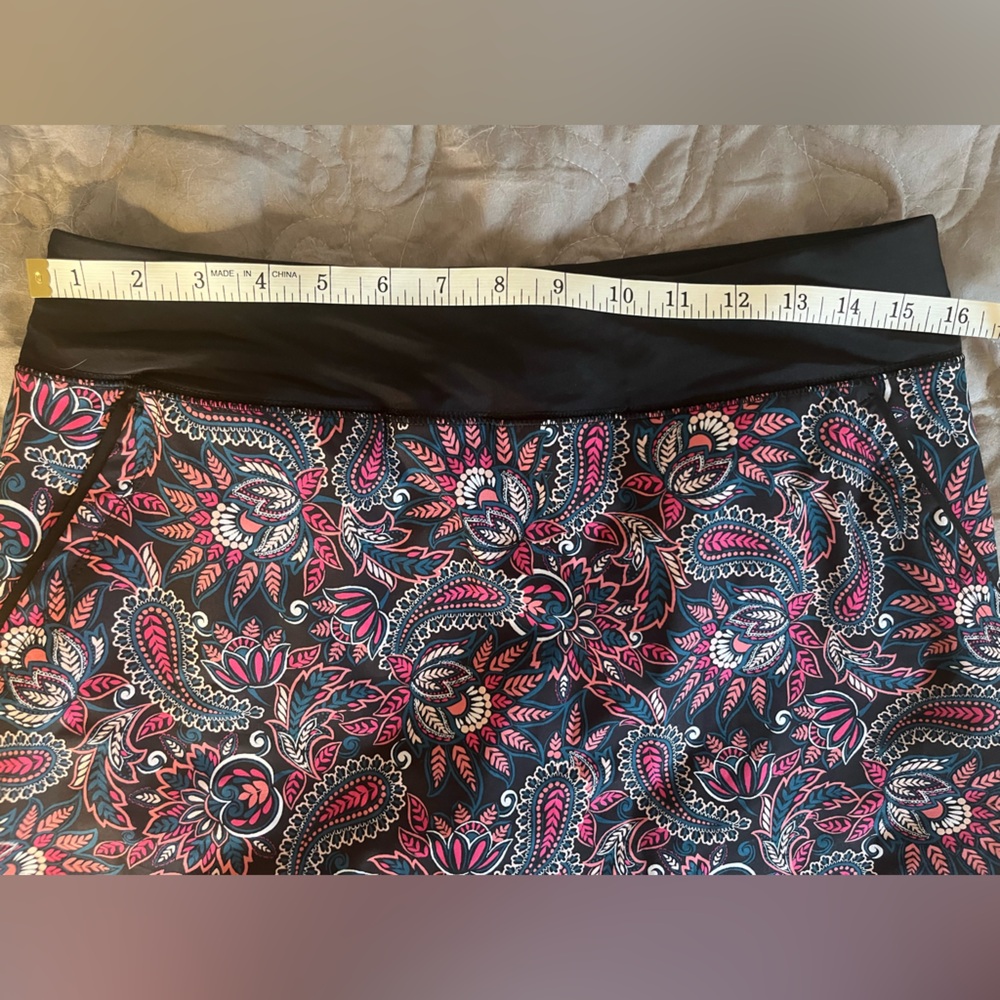 Floral Paisley Swim skirt